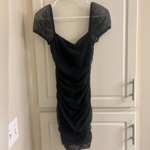 Princess Polly Charvi Mini Dress Black